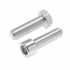 bolts and screws with iso metric thread - brass