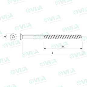 DIN 3017 Serre-câble à vis S 12 mm tension constante