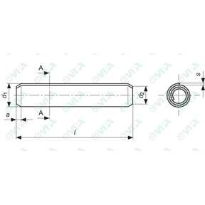 DIN 7346, ISO 13337, UNI 6874 Spring-type straight pins, slotted, light duty