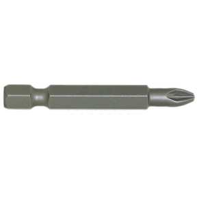 DIN 3128 tin cold forged bits E 6,3 - bits for pozidrive screws
